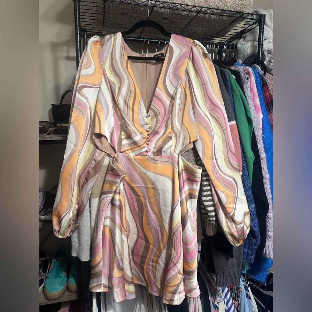 Revolve Silk Dress
